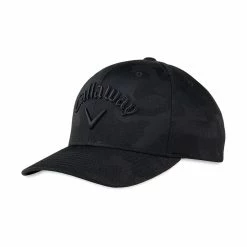 Callaway Camo Black Snapback Cap