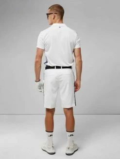 J.Lindeberg J. Lindeberg Diamond White Polo Shirt -Golf Sales Shop 50055409 White 000000 004 ProductLarge scaled 1