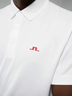 J.Lindeberg J. Lindeberg Peat White Polo Shirt -Golf Sales Shop 50055420 White 000000 006 ProductLarge scaled 1