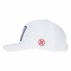 GFORE G/Fore Men’s Shut Your Face White Cap 10 GFORE G/Fore Men’s Shut Your Face White Cap -Golf Sales Shop G4AS23H37 SNO 4