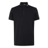 J.Lindeberg Tour Tech Reg Fit Golf Polo Black -Golf Sales Shop Group 1 1