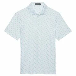 GFORE G/Fore Skull & T’s Scribble Print Lotus Polo