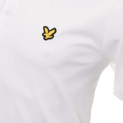 Lyle & Scott Tech Collar Logo White Polo Shirt -Golf Sales Shop Lyle Scott Golf Tech Collar Logo Shirt SP1761G 626 3 2300x2300.progressive