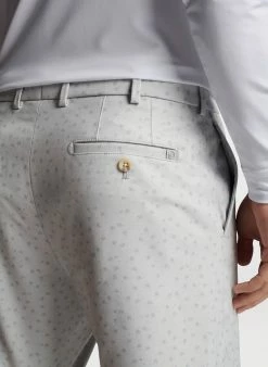 Peter Millar Salem British Grey Performance Shorts 6 Peter Millar Salem British Grey Performance Shorts -Golf Sales Shop MS23EB85 BRI ALT Z