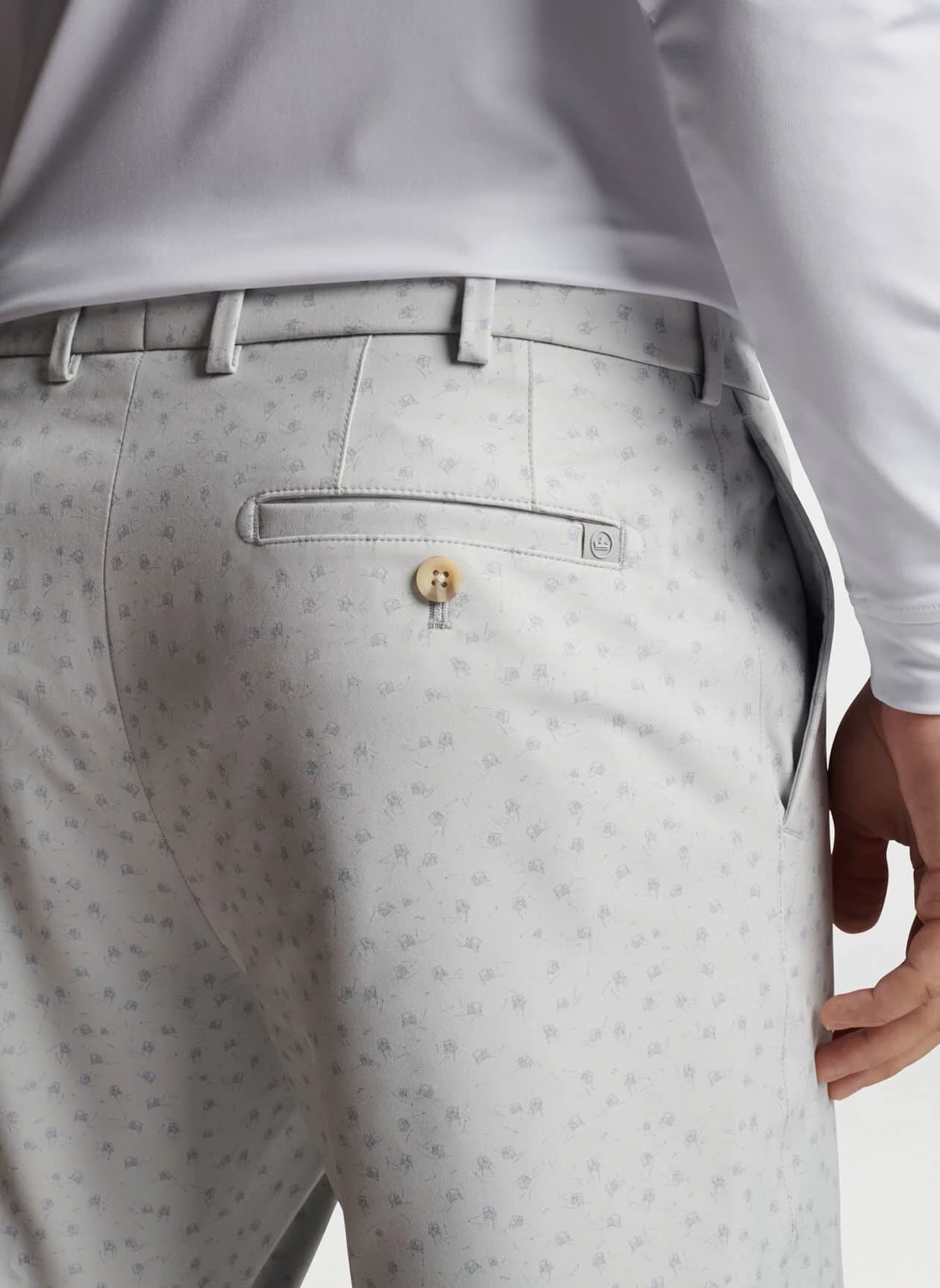 Peter Millar Salem British Grey Performance Shorts 4 Peter Millar Salem British Grey Performance Shorts - Bilde 2