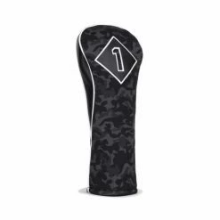 Titleist Black Camo Leather/Cotton Driver Headcover -Golf Sales Shop TA21LCHCCM DR 03