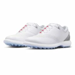 Nike Jordan ADG 4 White/BLK/Red Golf Shoes