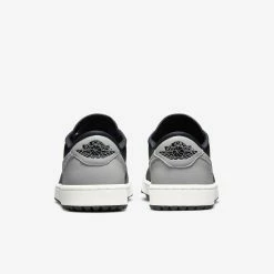 Nike Air Jordan 1 Low Black/Grey Sail Golf Shoes 7 Nike Air Jordan 1 Low Black/Grey Sail Golf Shoes -Golf Sales Shop air jordan 1 low g blacksailmedium grey dd9315 001 16445663137323
