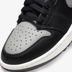 Nike Air Jordan 1 Low Black/Grey Sail Golf Shoes 8 Nike Air Jordan 1 Low Black/Grey Sail Golf Shoes -Golf Sales Shop air jordan 1 low g blacksailmedium grey dd9315 001 16445663137334
