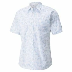 Puma AP Best Friends White Button Down Shirt