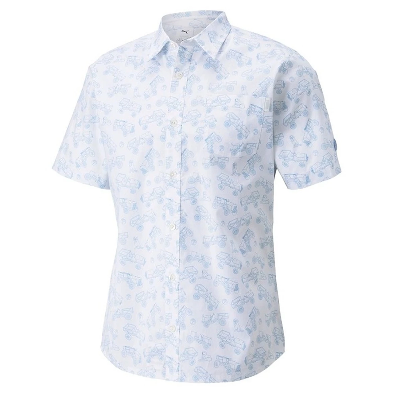 Puma AP Best Friends White Button Down Shirt 3 Puma AP Best Friends White Button Down Shirt