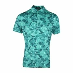 GFORE G/Fore Icon Camo Lotus Polo Shirt