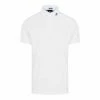 J.Lindeberg Tour Tech Reg Fit Golf Polo White -Golf Sales Shop group 20