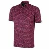 Galvin Green Mack Pink/Black Golf Shirt