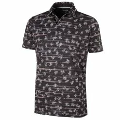 Galvin Green Malik Black/Sharkskin Golf Shirt