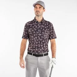 Galvin Green Malik Black/Sharkskin Golf Shirt 9 Galvin Green Malik Black/Sharkskin Golf Shirt -Golf Sales Shop img 20220706 wa0014