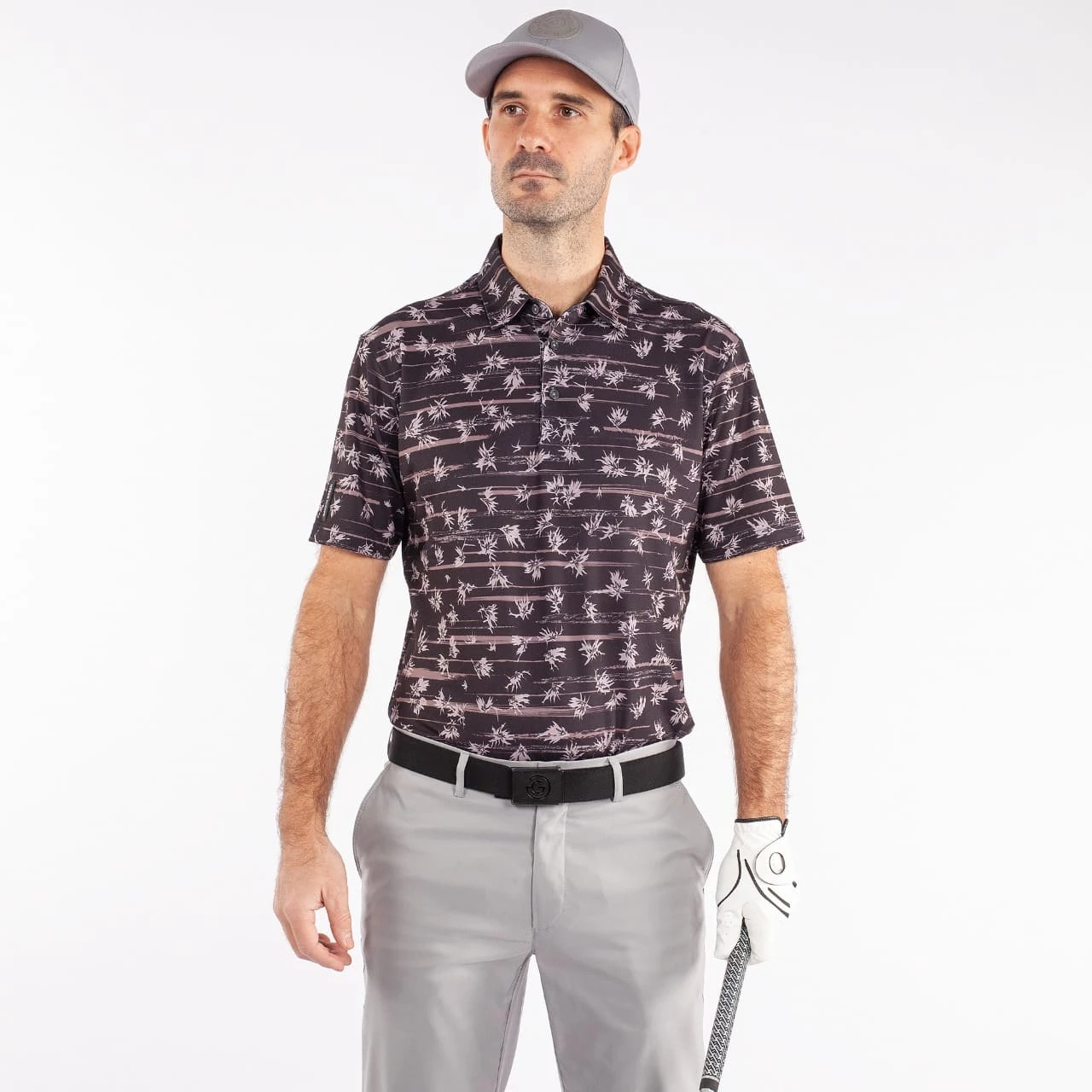 Galvin Green Malik Black/Sharkskin Golf Shirt 5 Galvin Green Malik Black/Sharkskin Golf Shirt - Bilde 3