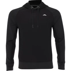 J.Lindeberg Kent Golf Hoodie Black Melange