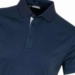 J.Lindeberg J. Lindeberg Blake Slim Fit Golf Polo -Golf Sales Shop jlindebergss22 blake slim fit polo navy 3