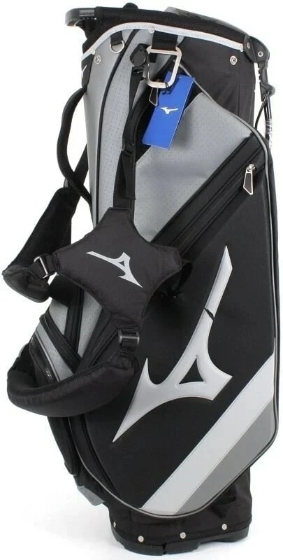 Mizuno Tour 6 Stand Bag Black/Grey 6 Mizuno Tour 6 Stand Bag Black/Grey - Bilde 4