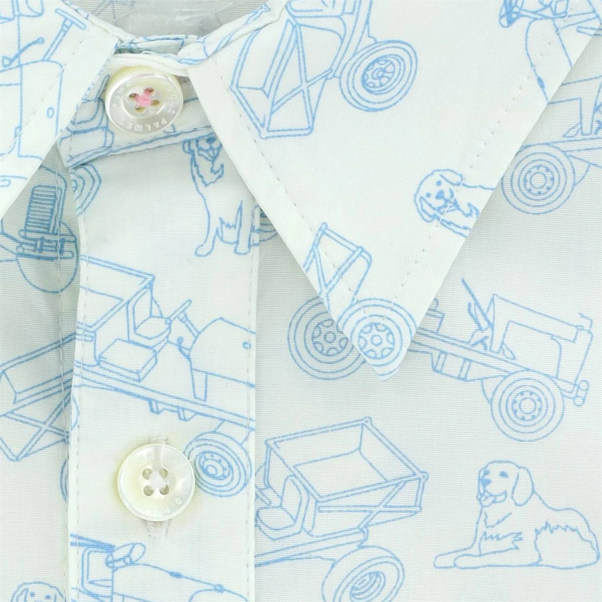 Puma AP Best Friends White Button Down Shirt 5 Puma AP Best Friends White Button Down Shirt - Bilde 3