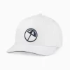 Puma Arnold Palmer Umbrella White Cap -Golf Sales Shop puma x arnold palmer circle umbrella men snapback golf cap