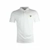 Lyle & Scott Jacquard Polo Shirt White -Golf Sales Shop slice 6 1
