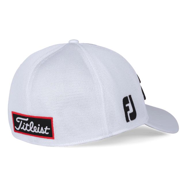 Titleist 2022 Tour Sports Mesh Mens White Cap 4 Titleist 2022 Tour Sports Mesh Mens White Cap - Bilde 2