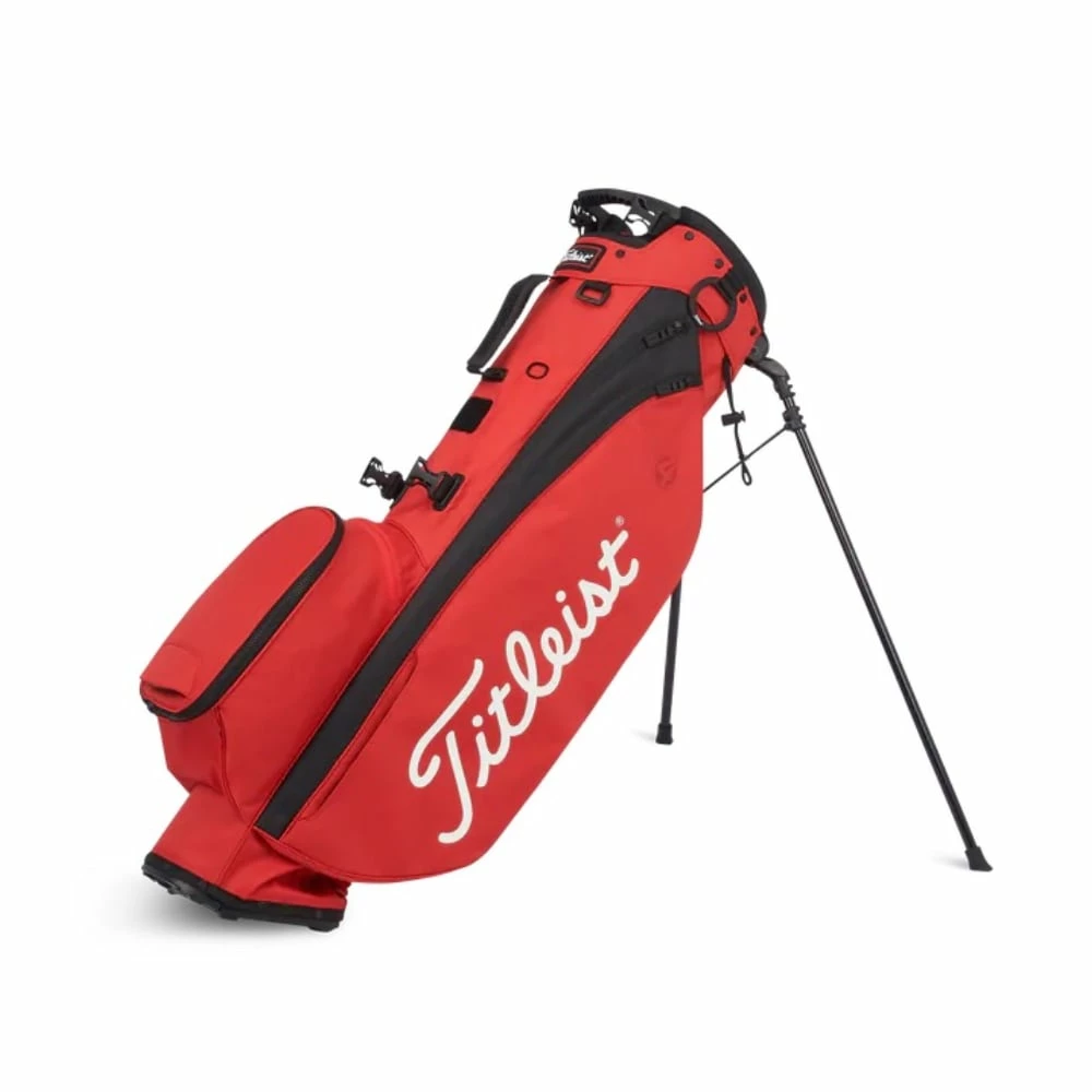 Titleist Players 4 Stand Bag Red/Black 3 Titleist Players 4 Stand Bag Red/Black