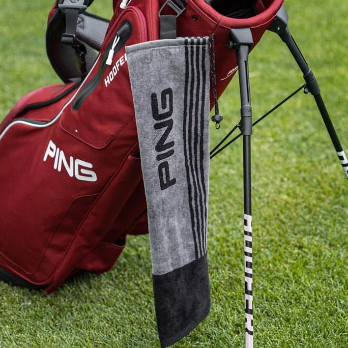 Ping Tri-Fold Black Towel 4 Ping Tri-Fold Black Towel - Bilde 2